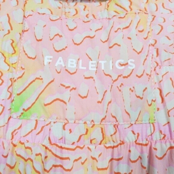 Fabletics Womens Leopard Print Ultra High Waisted Nylon Shorts Size XXL / 1X NWT - Picture 3 of 5